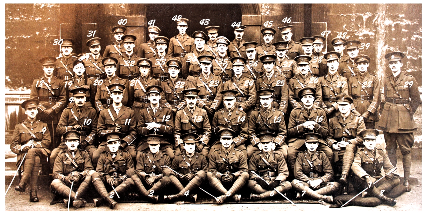 Course 10, Officer Training Course Dec 1915 – Jan 1916