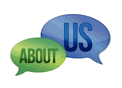 About Us logo