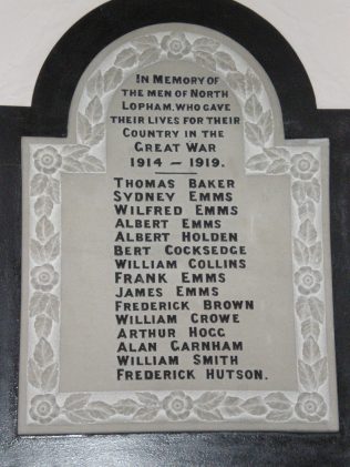 North Lopham War Memorial