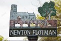 Newton Flotman sign