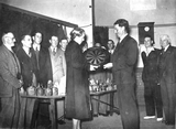 Files/WHG/WRE1093.jpg@Bird in Hand Darts Team Shield Award circa mid 1950s